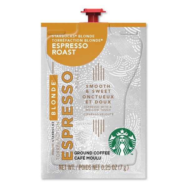 Starbucks FLAVIA Coffee Freshpacks, Blonde Espresso, 0.25 oz Freshpack